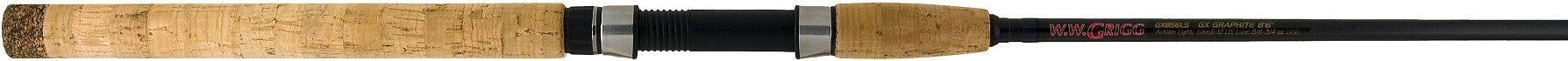 GX856LS     8'6"   2 pc 6-14 lb   Spin   W.W. Grigg Salmon Rod